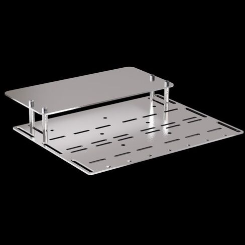 Simjack UT LOAD CELL CELL SIM RACING DEDALS 200 KG BRAKE | مجموعة دواسة استشعار الضغط الهيدروليكية لألعاب محاكاة السباق للكمبيوتر الشخصي-قابس وتشغيل USB ، التخميد القابل للتعديل ، بناء معدني متين (UT-P3-H3-DB) in Kuwait
