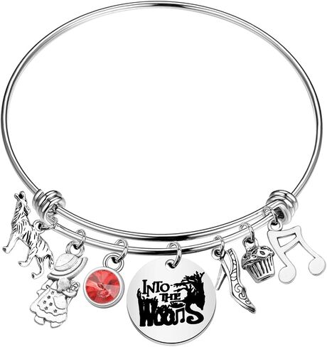 FAADBUK Into The Woods Broadway Musical Inspired Gifts Into The Woods Musical Bracelet Musical Theatre Gift Musical Fans Gift in Saudi Arabia