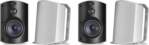 Polk Audio Atrium6 All Weather Outdoor Loudspeakers - 4 Pack (White) in Saudi Arabia