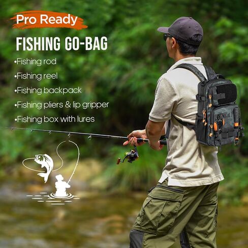 Thkfish Fishing Rod و Skel Combo مع حقيبة ظهر ، وتكييف تدور حول القطب الصيد مع طقم صيد مع سحر الصيد ، كماشة ، ومقبض الشفاه الأسماك للبالغين in Saudi Arabia