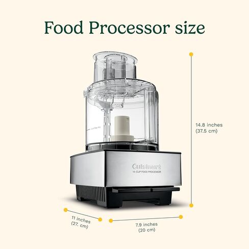CUISINART تم تجاهله النيكل 14 كوب معالج طعام 720 واط in Kuwait