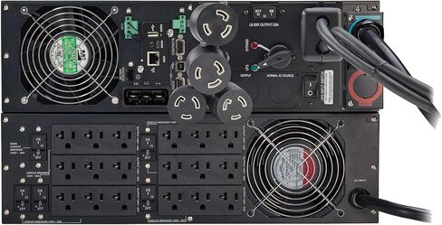 Eaton Tripp Lite SU5000RT UPS 5000VA / 4500W, 208V, Online Double-Conversion, Pure Sine Wave, 3U Rack Mount, 4 Outlets, Network Card Included, Extended Run, 2-Year Warranty & $250,000 Insurance in Saudi Arabia