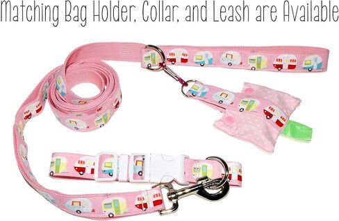 موزع أكياس فضلات الكلاب مع مشبك - حامل أكياس نفايات أنيق - توزيع سفلي للاستخدام بيد واحدة - مشابك على المقود - مخيمات RV باللون الأزرق - مصنوع يدويًا بواسطة Green Acorn Kitchen in Kuwait