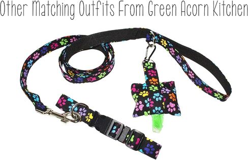 موزع أكياس فضلات الكلاب مع مشبك - حامل أكياس نفايات أنيق - توزيع سفلي للاستخدام بيد واحدة - مشابك على المقود - مخيمات RV باللون الأزرق - مصنوع يدويًا بواسطة Green Acorn Kitchen in Kuwait