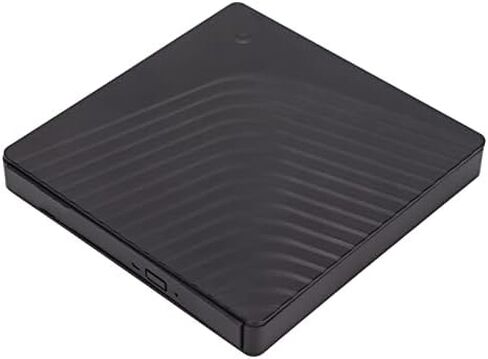 Diooche Highspeed USB 3.0 مربع محرك أقراص DVD الخارجي لجهاز الكمبيوتر المحمول - حاوية محرك بصري محمول ، متوافق مع 12.7 مم DVD RW لـ و in Saudi Arabia