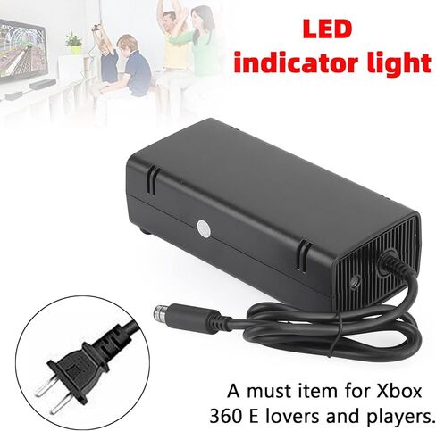 كابل محول مزود الطاقة الجدار AC الجدار المنزلي لـ Microsoft Xbox 360 E 360E Console in Saudi Arabia