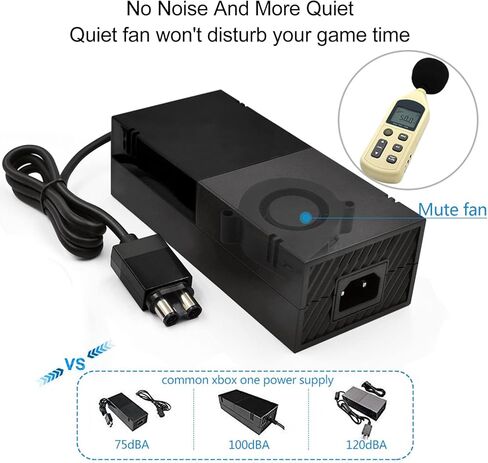 محول مزود الطاقة Xbox One ، جهد 100-240 فولت ، LED يشير إلى الحالة ، البناء الآمن ، تبديد الحرارة in Kuwait