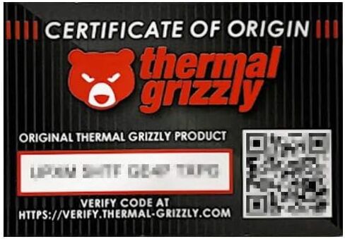Thermal Grizzly German Carbonaut 1.3 x 13.6 x 0.000 inches (32 x 32 x 0.2 mm) in Saudi Arabia