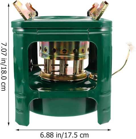 Garneck Outdoor Stove Portable Kerosene Heater Barbecue Stove Smooth Surface Easy to Carry Store Camping Essential in Saudi Arabia