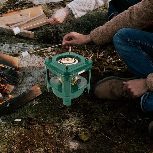 Garneck Outdoor Stove Portable Kerosene Heater Barbecue Stove Smooth Surface Easy to Carry Store Camping Essential in Saudi Arabia