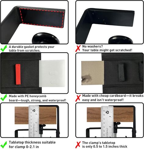 [Upgraded] Under Desk Cable Management, 36" Cord Organizer, with Silicone Pads (No Scratch!), 16 Cable Ties, Washable PE Honeycomb Base,Fits Any Desk 0-2.1", No Stinky Cardboard! Beige in Saudi Arabia