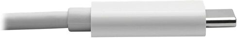 Tripp Lite USB C to HDMI/DisplayPort/VGA Adapter (M/F), USB 3.1 Gen 1, Thunderbolt 3 to HDMI/DisplayPort/VGA, 4K Adapter, White (U444-06N-HVDPW) in Saudi Arabia