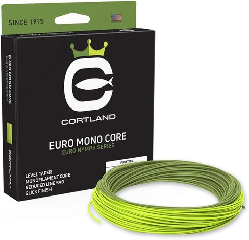 Cortland Euro Mono Core Line ، Gecko Green/Chartreuse 90 ft ، .017 " - المستوى in Saudi Arabia
