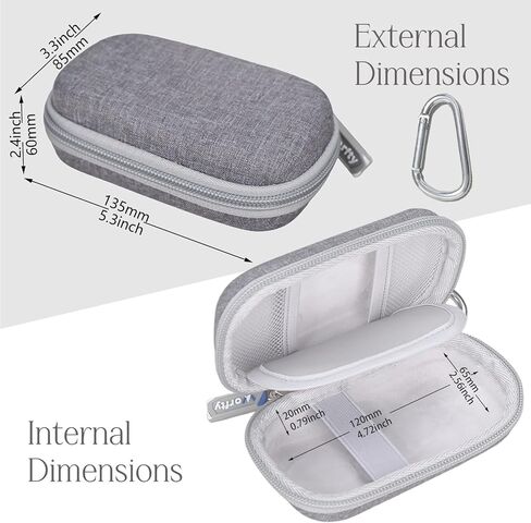 MP3 Player Case for Dodosoul/for Dingmi/for luoran/for innioasis/for timmkoo/for mymahdi/for phinistec music Bluetooth mp3 mp4 players & earbuds & usb cable (تدرج اللون الأزرق الوردي ، الحالة فقط) in Kuwait
