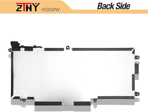 ZTHY K5XWW Battery Replacement for Dell Latitude 7389 Latitude 7390 Latitude 12 5000 5289 2-in-1 L3180 E5289 P29S001 P29S002 Series Laptop 451-BBZC 6CYH6 71TG4 725KY N18GG CFX97 7.6V 60Wh 4Cell in Saudi Arabia