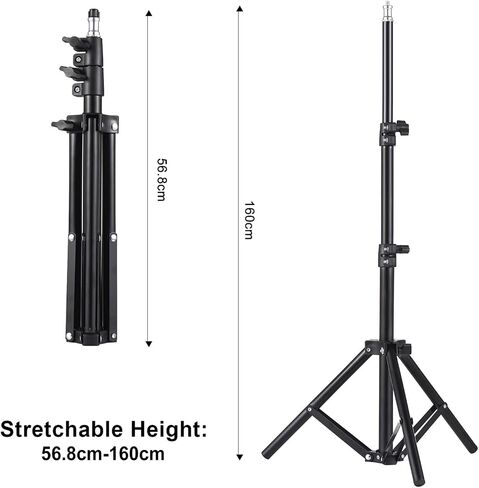 Portable Bracket Projector Tripod Retractable Aluminum Alloy 1/4 inch Interface Adjustable in Saudi Arabia