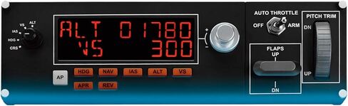 Logitech G 945-000028 - G Saitek Pro Flight Multi Panel (Black) (متجدد) in Kuwait