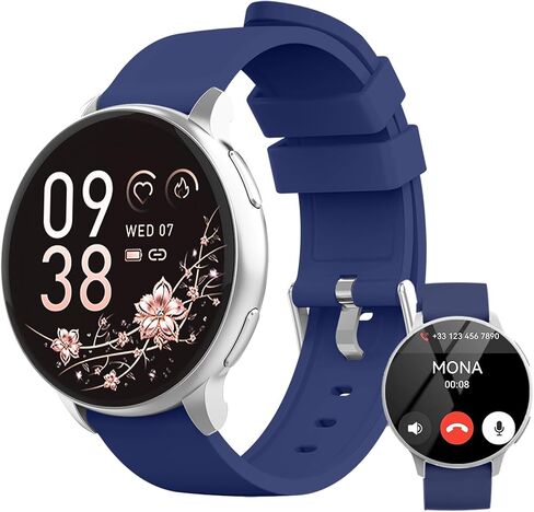 Smart Watch for Men Women Fitness Tracker with 100+ Sport Modes,Activity Trackers for iOS/Android Waterproof/Heart Rate/Sleep/Steps Monitor/Pedometer Monitor Monitor (Pink) in Saudi Arabia