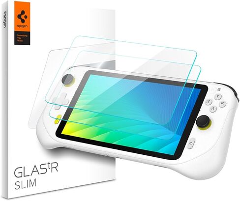 Spigen Tempered Glass Screen Protector [GlasTR Slim] designed for Logitech G Cloud - 2 Pack in Saudi Arabia