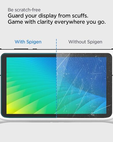 Spigen Tempered Glass Screen Protector [GlasTR Slim] designed for Logitech G Cloud - 2 Pack in Saudi Arabia