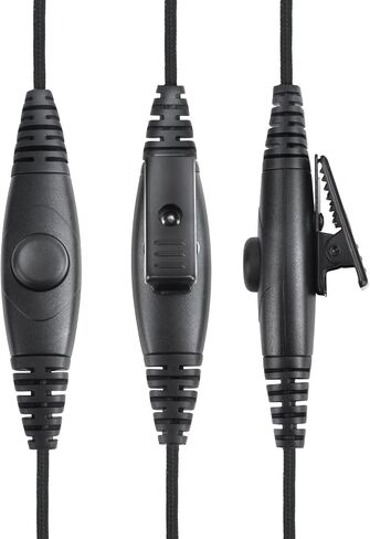 Renastar Overhead Earpiece with Boom Mic K1 Plug Two Way Radio Headset for Kenwood 2Pin Baofeng UV-5R UV-82 UV-82HP BF-888S BF-F8HP AR-152 AR-5 Arcshell Retevis RT17 RT18 RT19 RT21 RT22 RT27 RT68 RB26 in Saudi Arabia