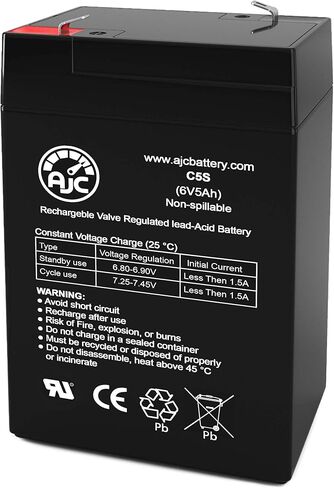 AJC Battery Compatible with Lucky Duck Super Lucky Duck Combo Drake 6V 5Ah Decoy Battery in Saudi Arabia