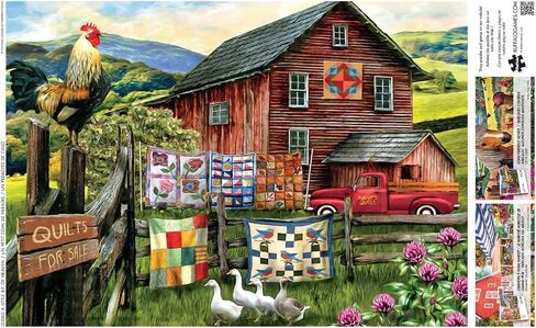 Buffalo Games - Tom Wood - A Little Bit of Heaven - 500 Piece Jigsaw Puzzle for Adults -Challenging Puzzle Perfect for Game Nights - Finished Size is 21.25 x 15.00 in Saudi Arabia