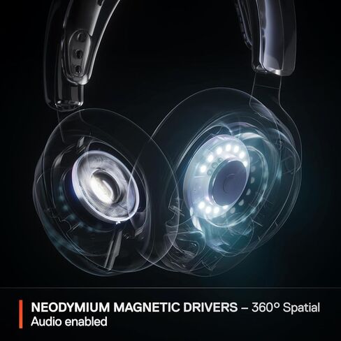 SteelSeries Arctis Nova Pro Wireless Multi-System Gaming Headset - Premium Hi-Fi Drivers - Active Noise Cancellation - Infinity Power System -PC, PS 5/PS 4, Switch, Mobile (Renewed) in Saudi Arabia