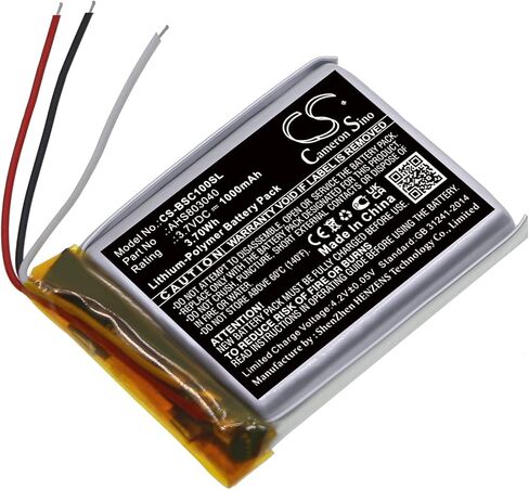 Cameron Sino Battery for Bose Soundwear Companion PN: Bose AHS803040 1000mAh / 3.70WH in Saudi Arabia