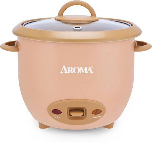 AROMA® 6-Cup (Cooked) One-Touch Pot Style Rice Cooker with CoreCoat™ PFAS-Free Nonstick Ceramic Surface (1.5 Quarts) in Saudi Arabia