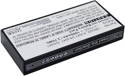 بطارية وحدة تحكم الغارة الرقمية التآزر ، متوافقة مع وحدة التحكم في R710 R710 ، (Li-Ion ، 3.7V ، 1000mAh) سعة عالية للغاية ، استبدال لبطارية Dell 0nu209 in Saudi Arabia