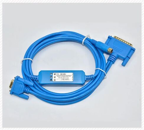Isolated Cable SC-09 RS232 to RS485 Adapter for Melsec Compatible with FX A Cable FX0 FX0S FX1S FX0N FX1N FX2N(SC-09(Serial Port)) in Saudi Arabia