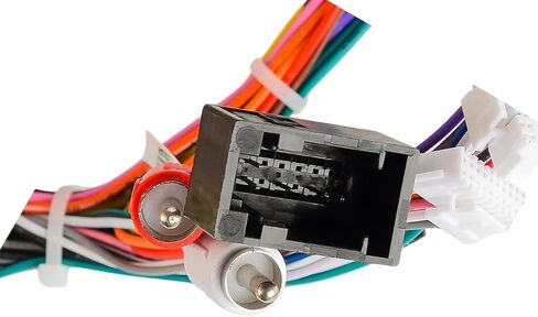 16Pins Car Radio Audio Audio Power Wire Adapter Adapter متوافق مع Ford Focus Ranger 2012-2015 F150 in Saudi Arabia