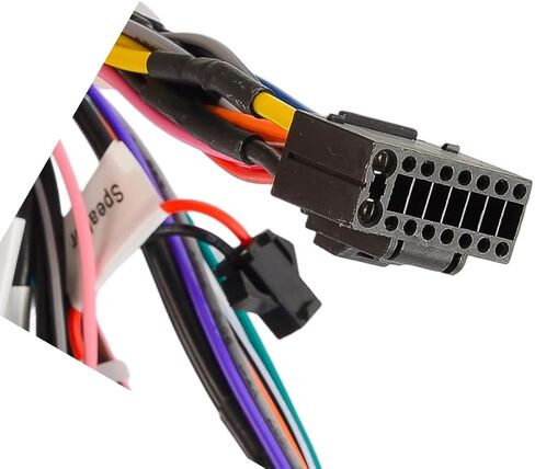 16Pins Car Radio Audio Audio Power Wire Adapter Adapter متوافق مع Ford Focus Ranger 2012-2015 F150 in Saudi Arabia