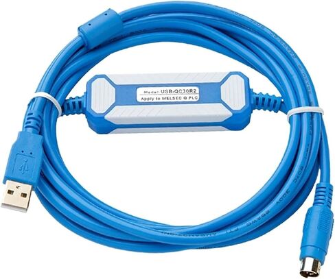 USB-QC30R2+ Suitable for Q Series Programming Cable Data Download Communication Optical Isolation Type(Isolation Type) in Saudi Arabia