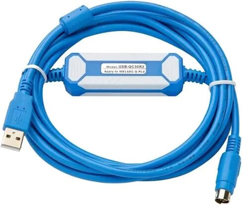 USB-QC30R2+ Suitable for Q Series Programming Cable Data Download Communication Optical Isolation Type(Isolation Type) in Saudi Arabia