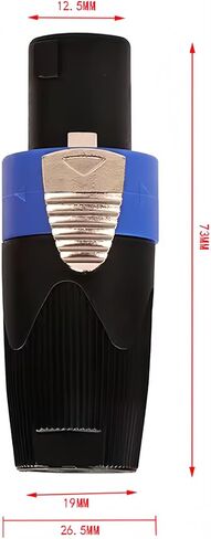 10pcs 4 - موصلات مكبر الصوت مع قفل تويست - مثالي للمكبر للصوت ، كابلات نظام السلطة الفلسطينية (أسود × 10pcs) in Kuwait