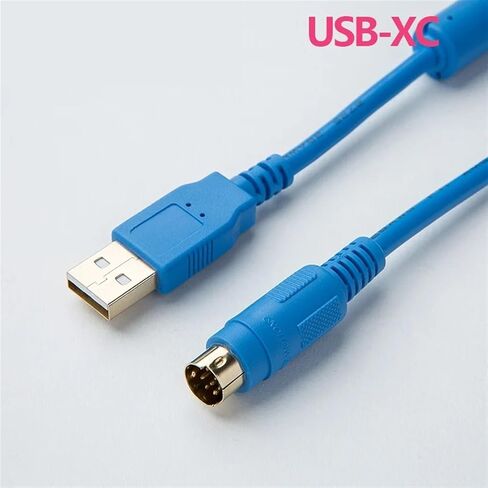 USB-XC USB المطلية بالذهب إلى محول RS232 لكابل برمجة XC1 XC2 XC3 XC5 in Saudi Arabia