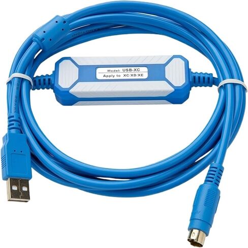 USB-XC USB المطلية بالذهب إلى محول RS232 لكابل برمجة XC1 XC2 XC3 XC5 in Saudi Arabia