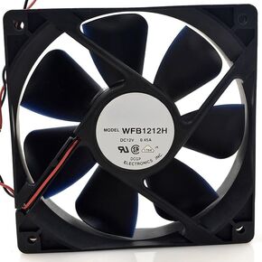 for Delta 12025 12V 0.45A WFB1212H 12cm Computer Case Power Supply High Airflow Fan in Saudi Arabia