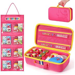 حالة حمل كبيرة متوافقة مع Little Tikes Story Dream Books Set starter starter st starter ، مع حقيبة منظم التخزين مناسبة للكتب والشخصية الصوتية (الأزرق) in Kuwait