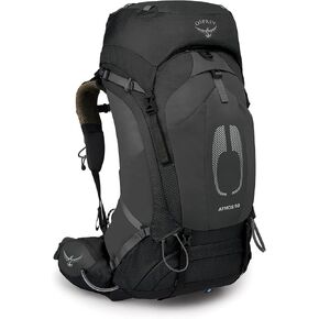 Osprey Atmos AG 50L Men's Backpacking Backpack, Black, Large/X-Large in Kuwait
