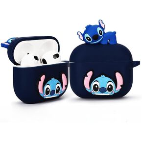 3D Cute Silicone Cartoon Case for Apple Airpods 4 in Kuwait
