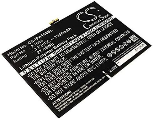 بطارية بديلة Cameron Sino New 7300mAh لـ Apple A1673 ، A1674 ، A1675 ، iPad 10.2 ، iPad 10.2 2019 ، iPad 10.2 7th Gen ، iPad 6.3 ، iPad 6.4 ، iPad Pro 9.7 in Saudi Arabia