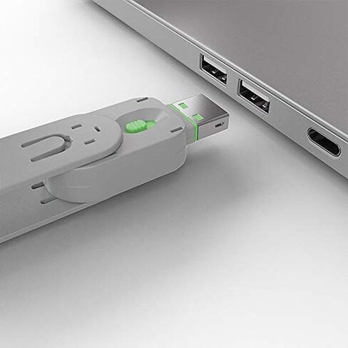 Lindy USB Type A Port Blocker Key ، Green in Saudi Arabia