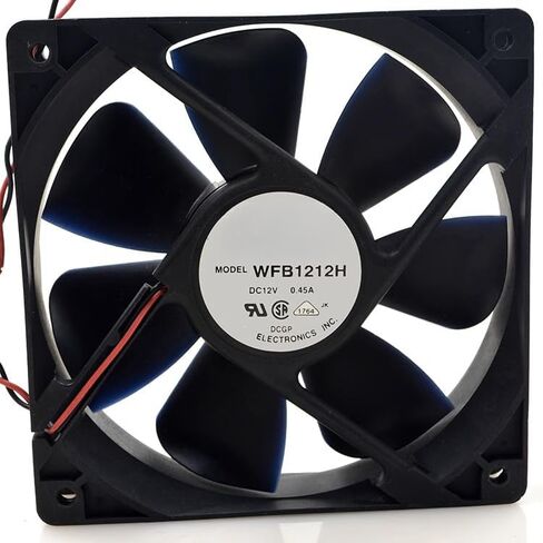 لدلتا 12025 12V 0.45A WFB1212H 12 سم كمية الكمبيوتر مصدر طاقة مروحة تدفق الهواء عالية in Saudi Arabia