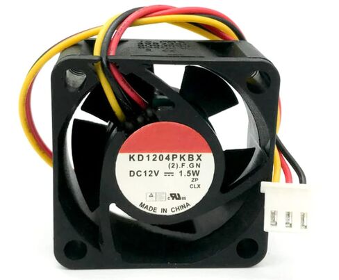 KD1204PKBX DC12V 1.5W 40X40X20MM 3-WARE مروحة التبريد 4020 مم in Saudi Arabia
