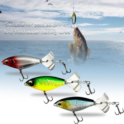 مجموعة من طعوم الصيد المكونة من 3 قطع ، سحر ، ذيول الأسماك الحلزونية ، مناسبة للمياه المالحة والبحيرات. in Kuwait