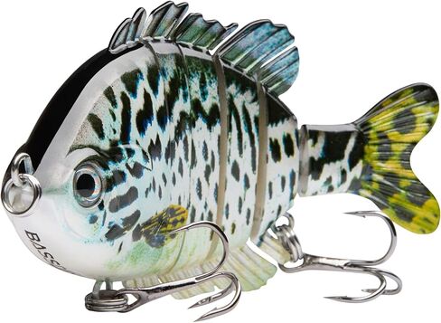 Bassdash Swimpanfish متعددة الأسماك المفصلية بلوجل سباحة سليمة باس باس صيد السمكة الصيد كرنك المملحة 3.5in/0.85 أوقية ، حزمة من 4 in Saudi Arabia