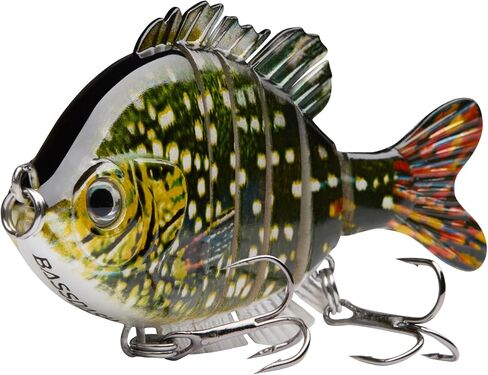 Bassdash Swimpanfish متعددة الأسماك المفصلية بلوجل سباحة سليمة باس باس صيد السمكة الصيد كرنك المملحة 3.5in/0.85 أوقية ، حزمة من 4 in Saudi Arabia